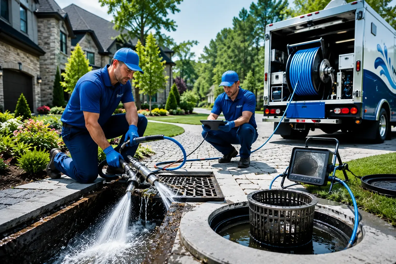 Local outdoor drain cleaning professionals in East Windsor, CT